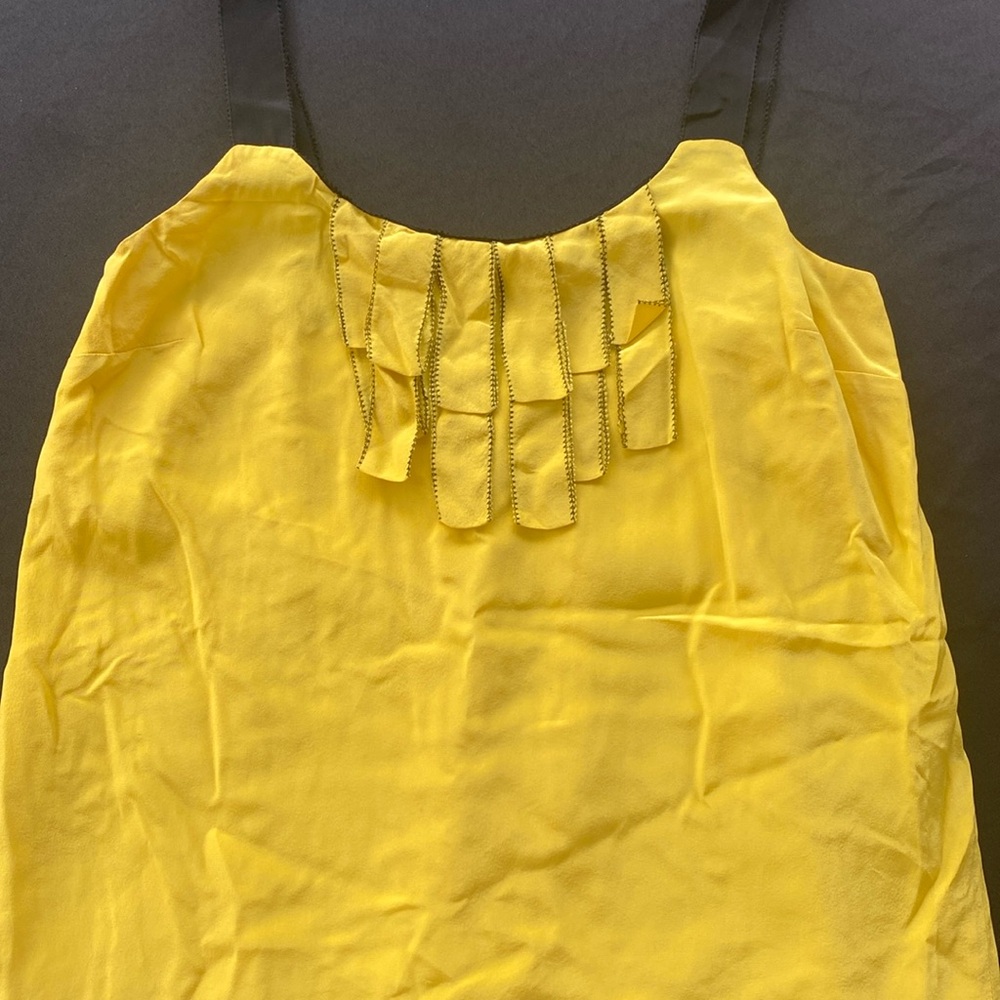 Size XS, Yellow tank top